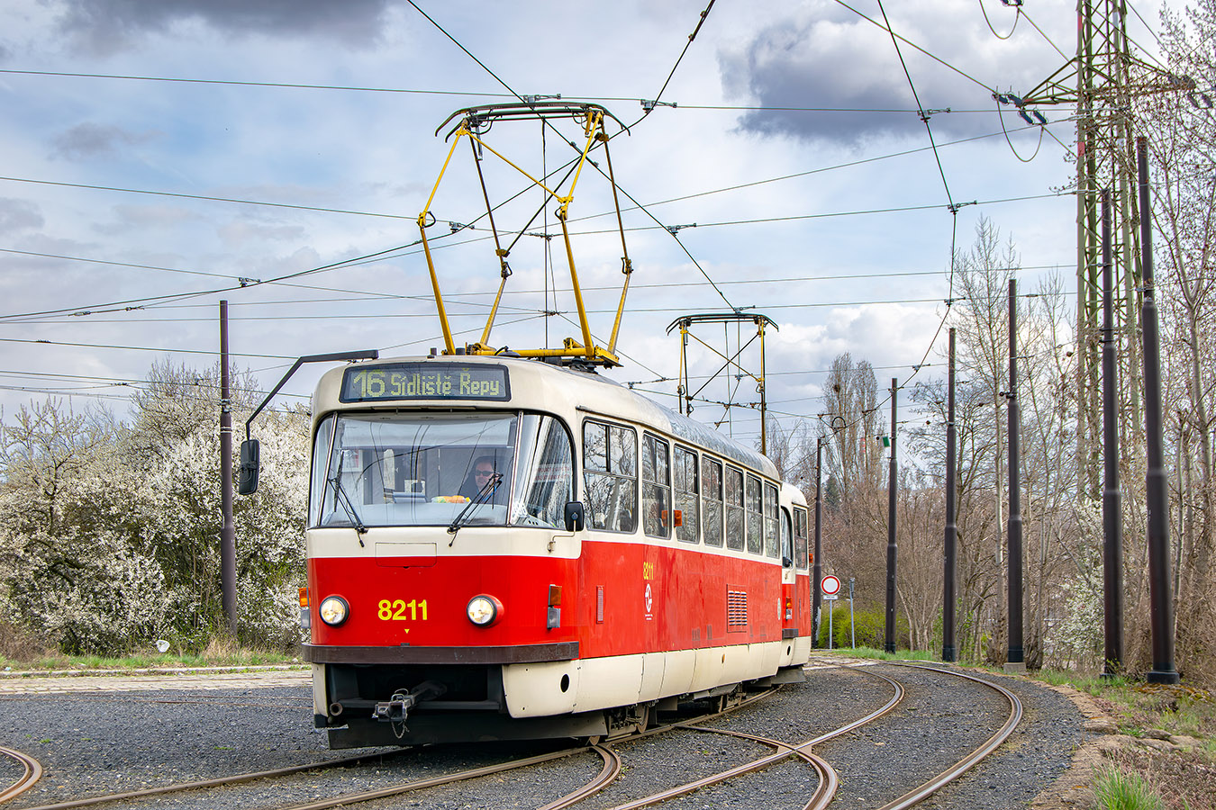 Prague, Tatra T3R.P № 8211