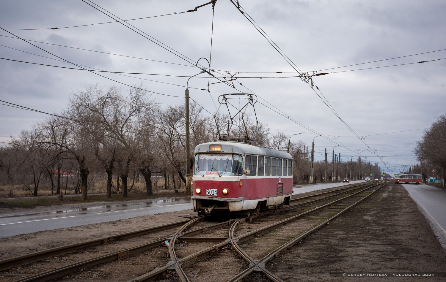 Volgograd, Tatra T3SU (2-door) N°. 3014