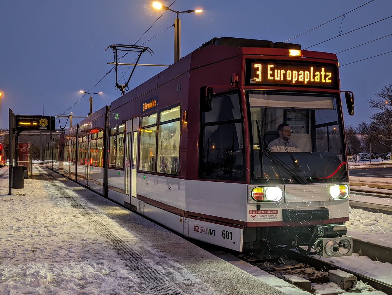 Эрфурт, Duewag MGT6D № 601