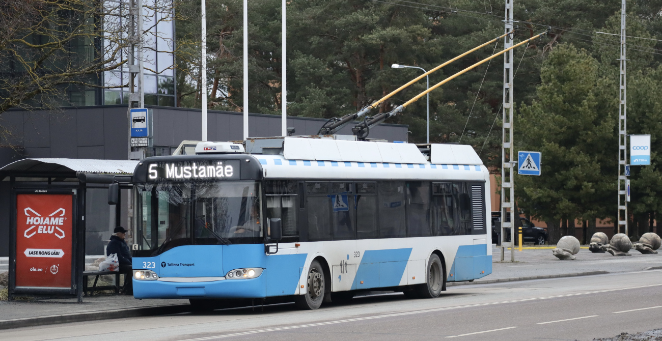 Таллин, Solaris Trollino II 12 Ganz № 323