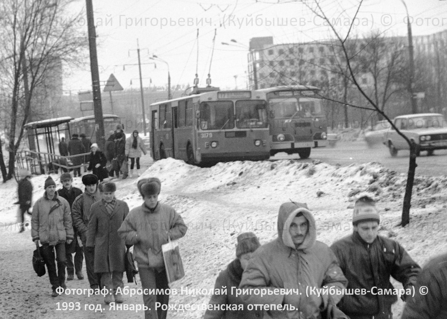 薩馬拉, ZiU-682G [G00] # 3179; 薩馬拉 — Historical photos — Tramway and Trolleybus (1992-2000)
