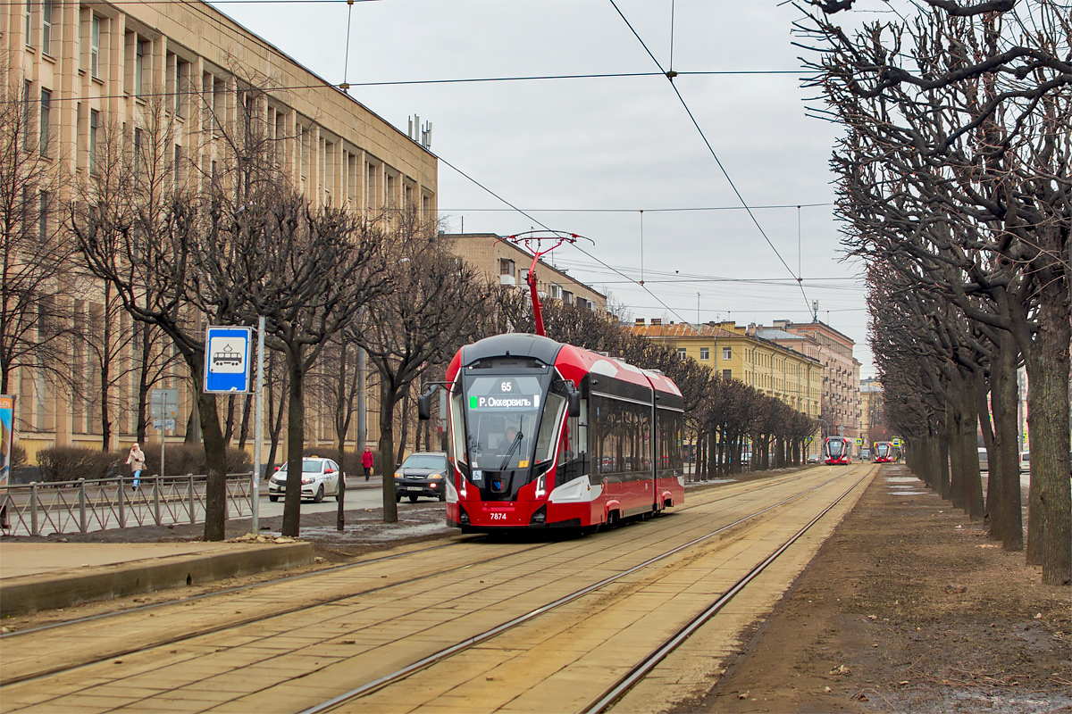 Санкт-Петербург, 71-923М «Богатырь-М» № 7874