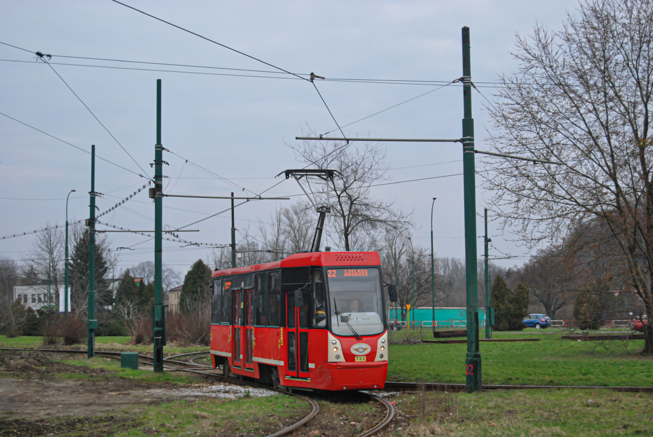 Верхнясілезская агламерацыя, Konstal 105N-2K № 733