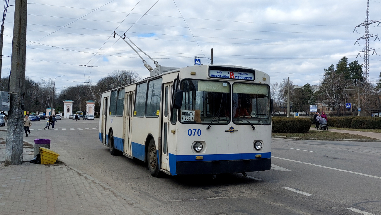 Белая Церковь, ЗиУ-682В № 070