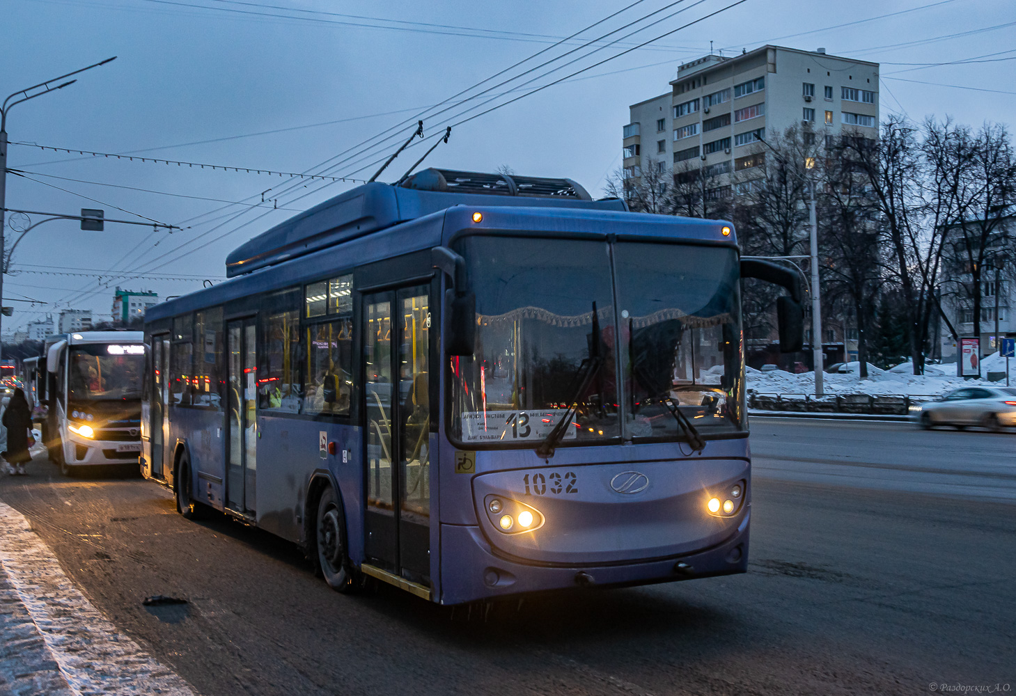 Уфа, БТЗ-52763А № 1032