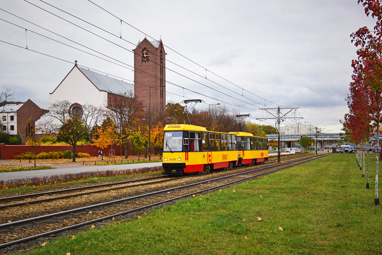 Варшава, Konstal 105Nf № 1430