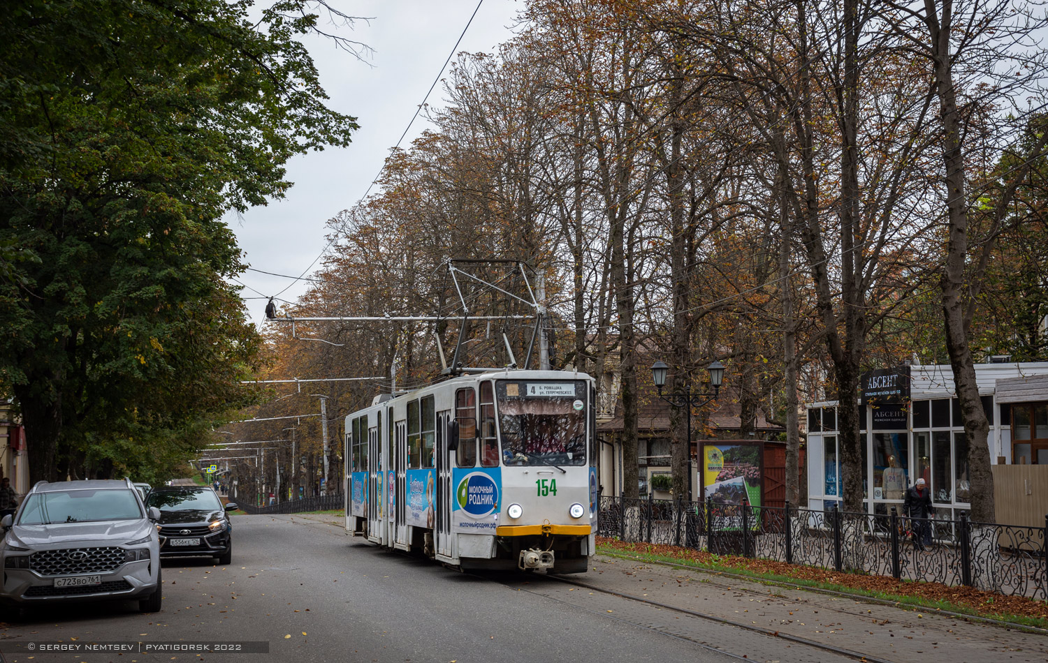 Пятигорск, Tatra KT4SU № 154