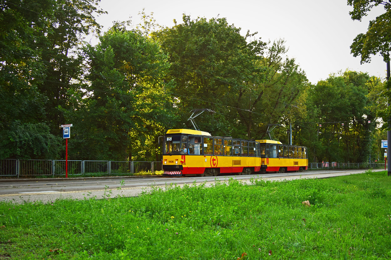 Варшава, Konstal 105Nf № 1436