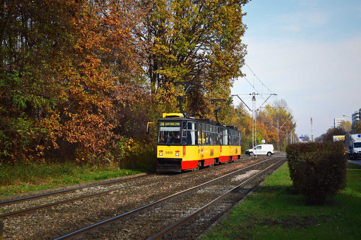 Варшава, Konstal 105Ni № 2012