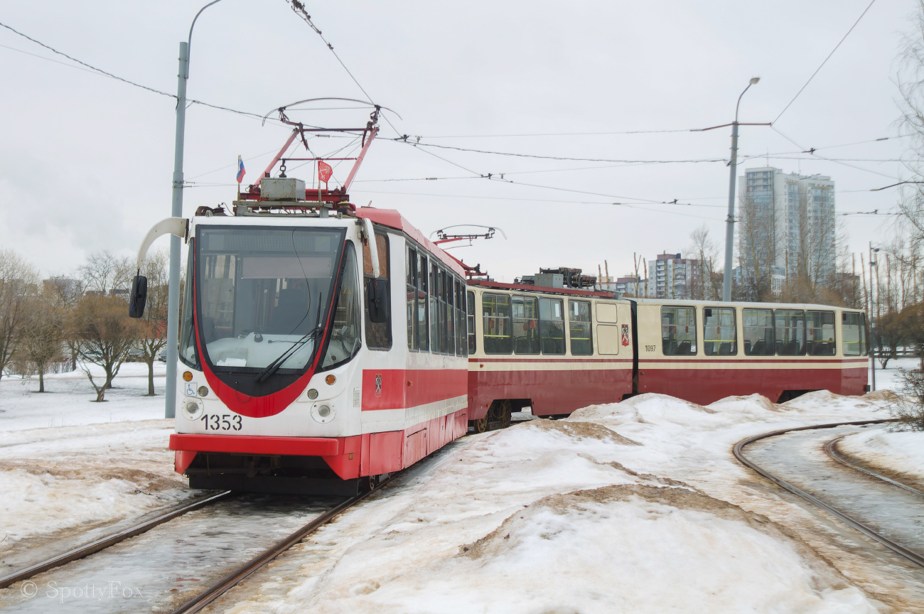 Санкт-Петербург, 71-134А (ЛМ-99АВН) № 1353