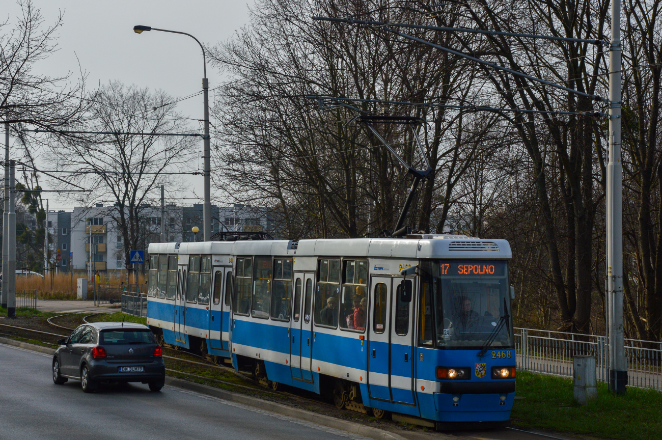 Вроцлав, Konstal 105NWr № 2468