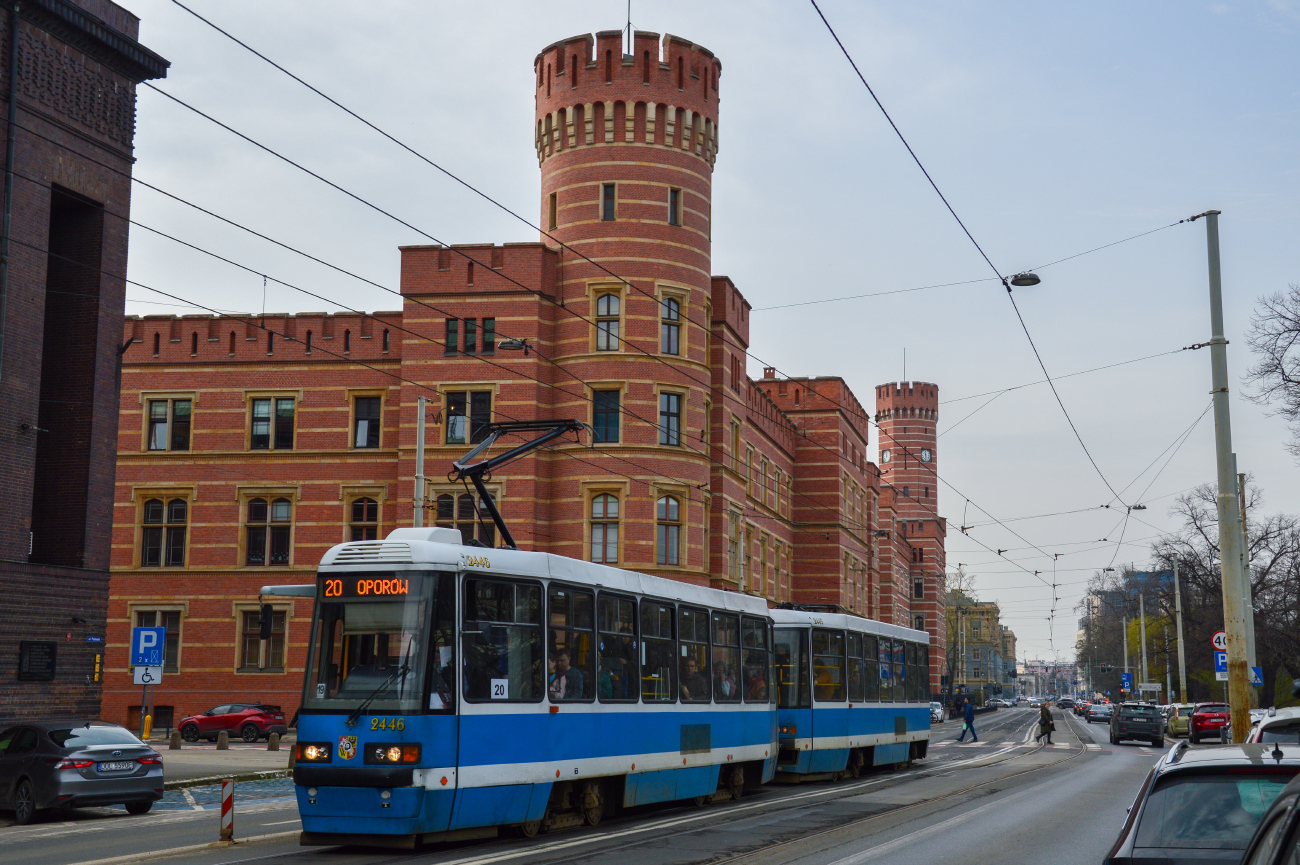 Вроцлав, Konstal 105NWr № 2446