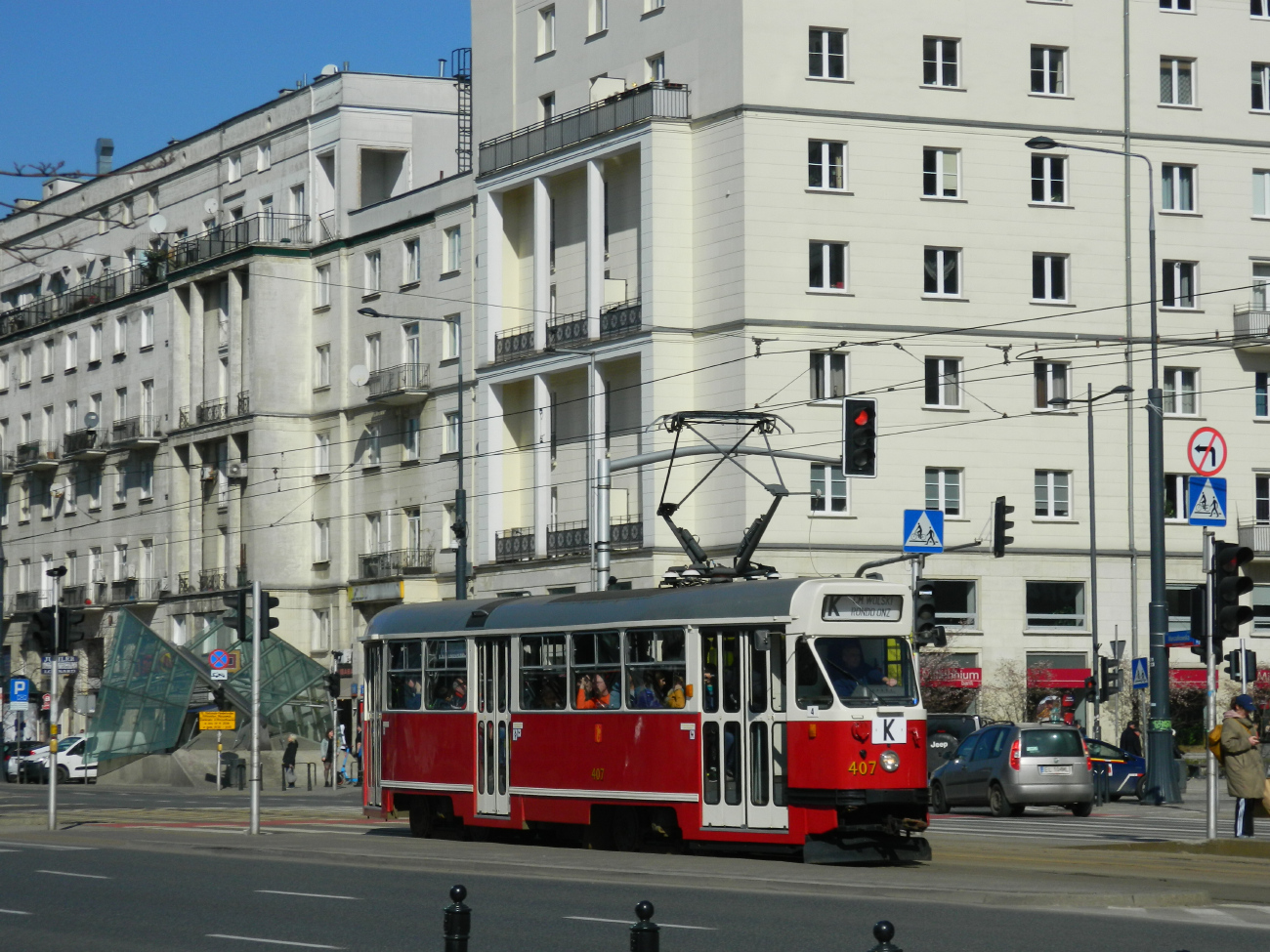 Варшава, Konstal 13N № 407