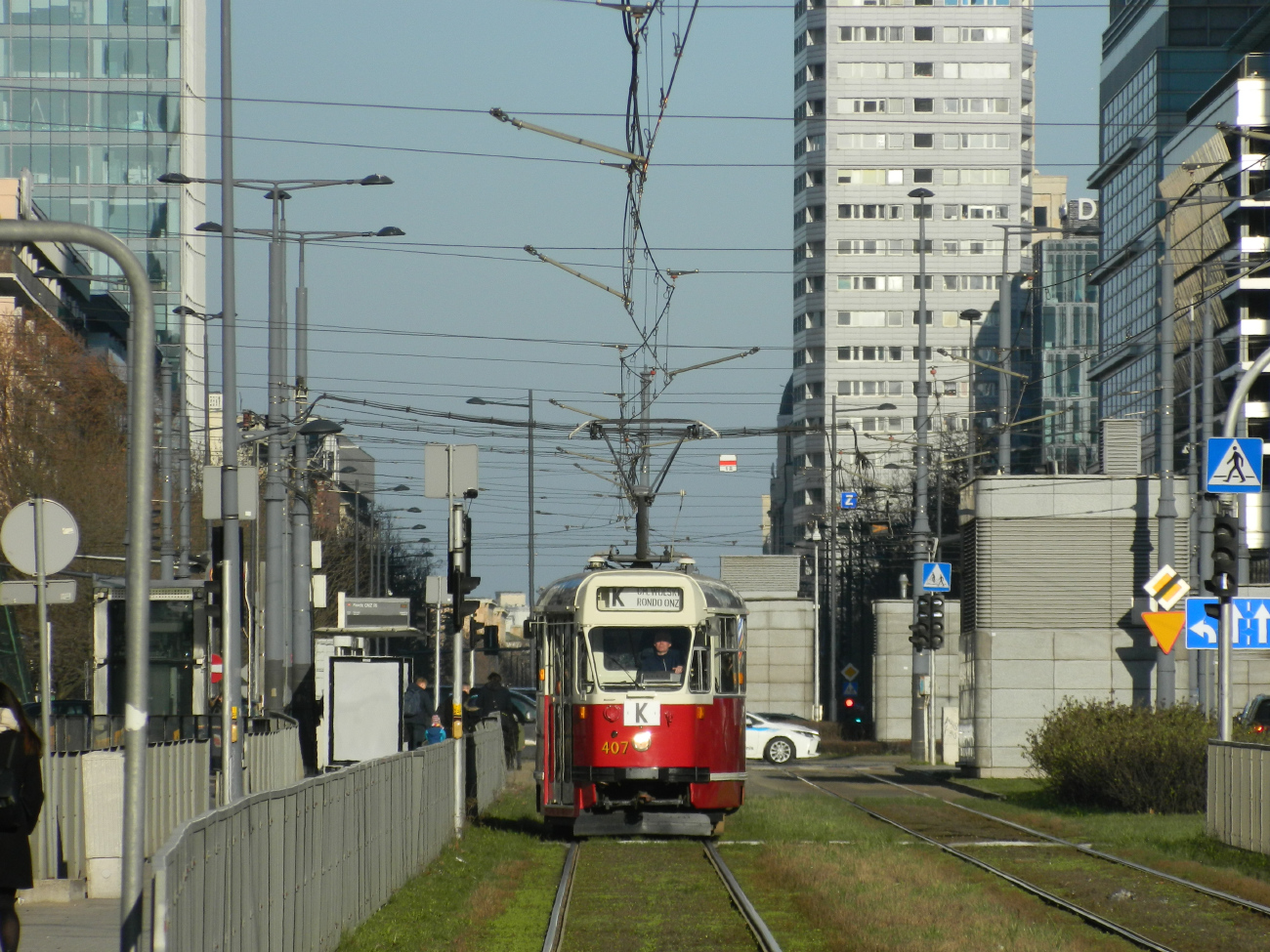 Варшава, Konstal 13N № 407