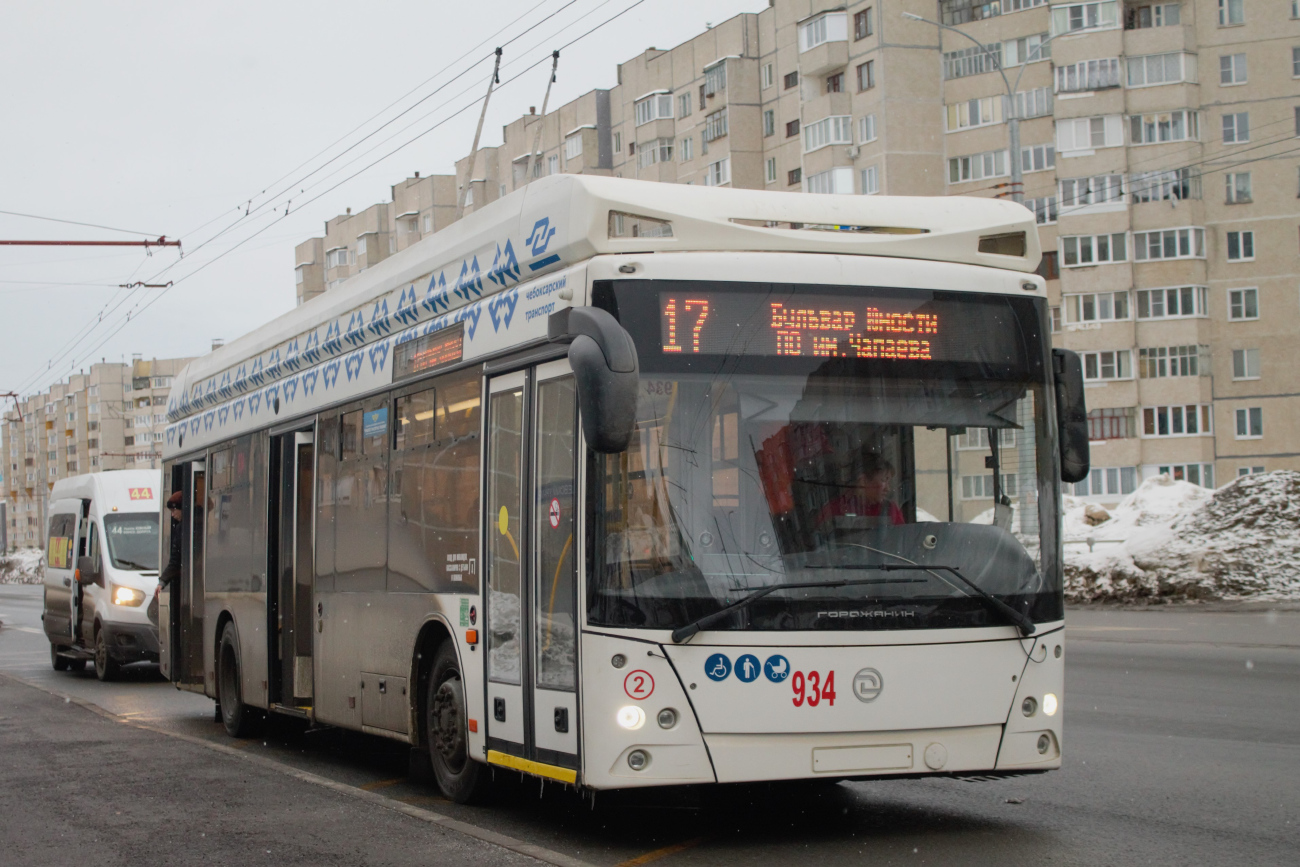 Чебоксары, УТТЗ-6241.01 «Горожанин» № 934
