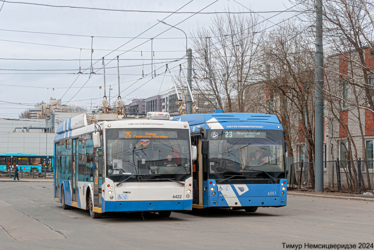 Sanktpēterburga, Trolza-5265.00 “Megapolis” № 6422