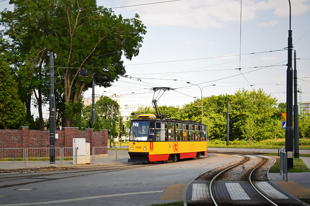 Варшава, Konstal 105Na № 1267 Варшава, Konstal 105Na № 1267