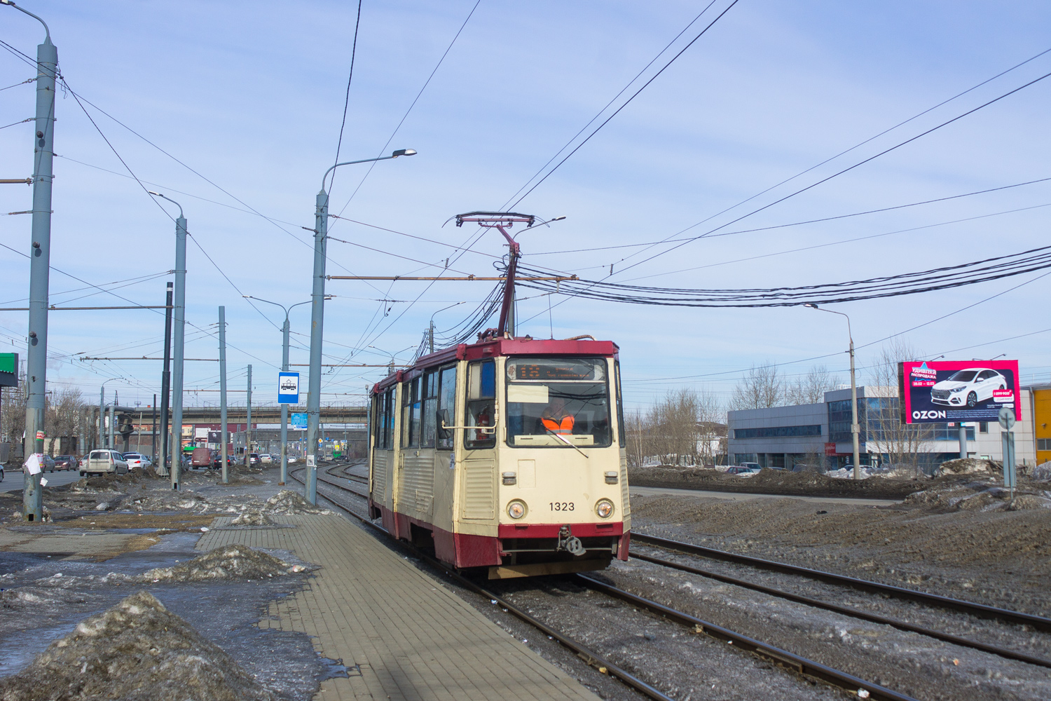 Челябинск, 71-605 (КТМ-5М3) № 1323