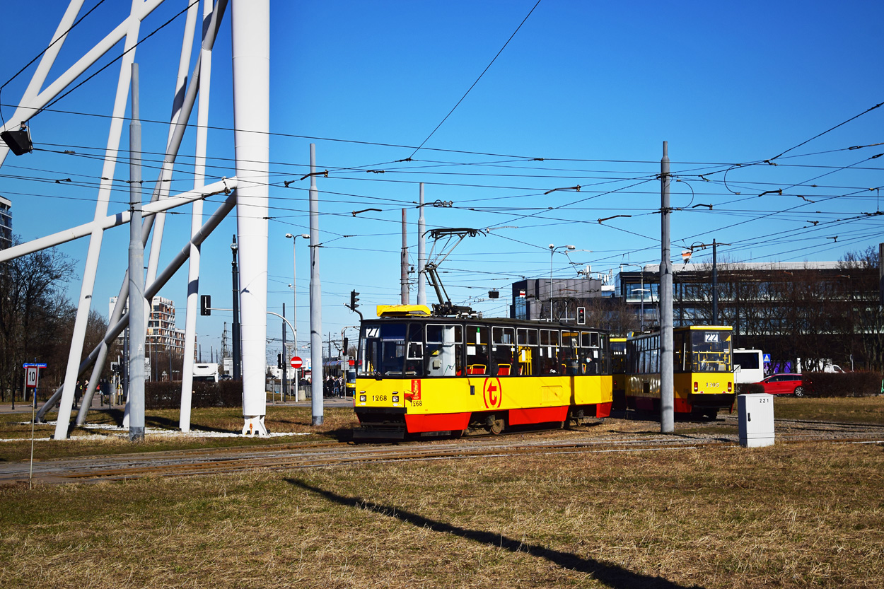 Варшава, Konstal 105Na № 1268