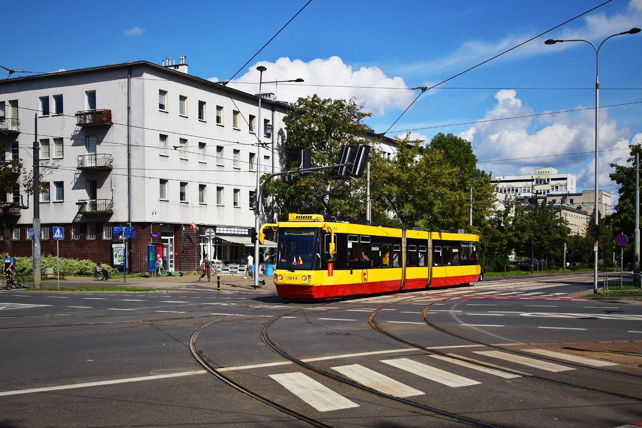 Варшава, Konstal 116Na/1 № 3014