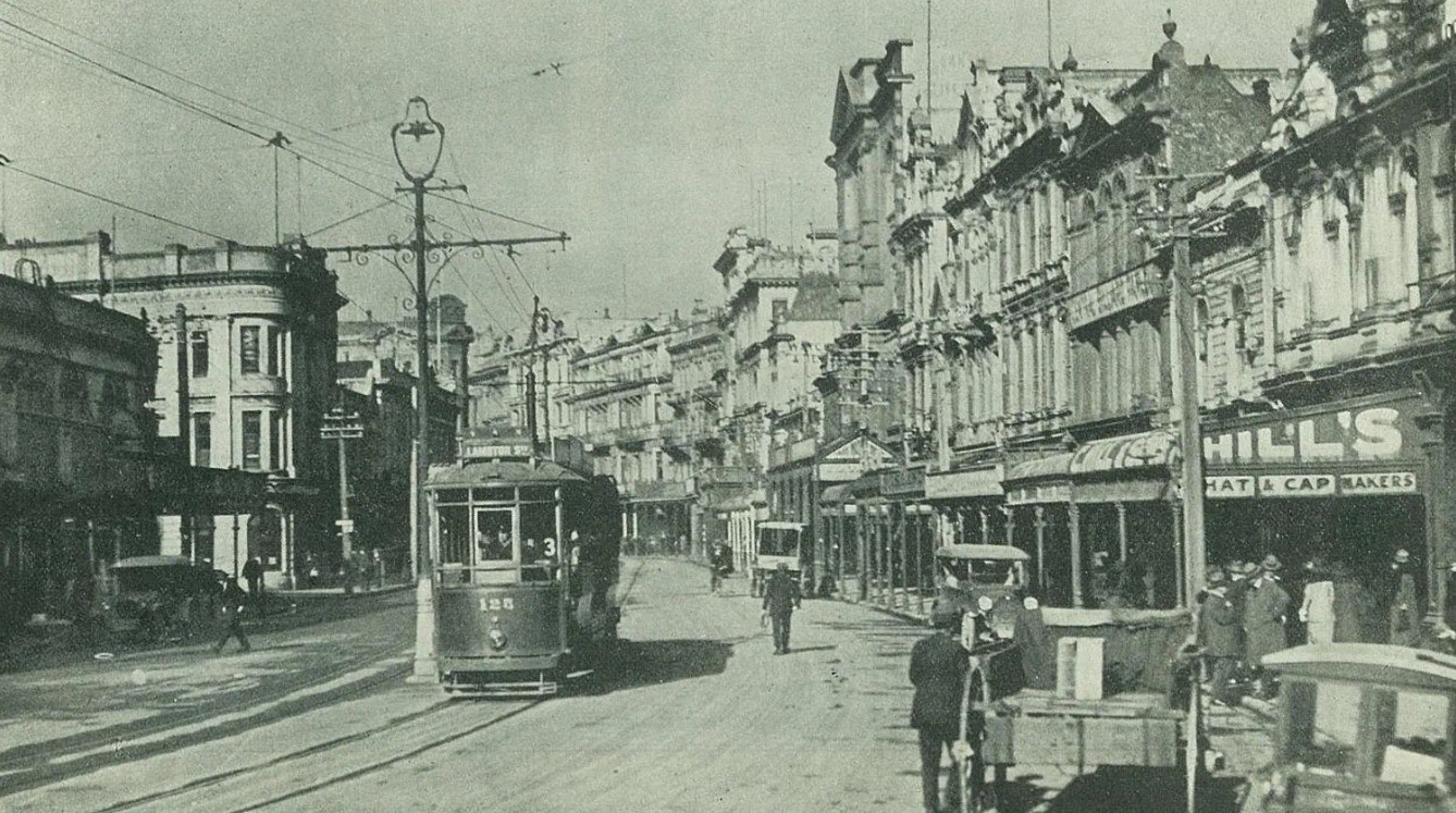 Веллингтон, Wellington City Tramways Company Ltd № 125; Веллингтон — Старые фотографии