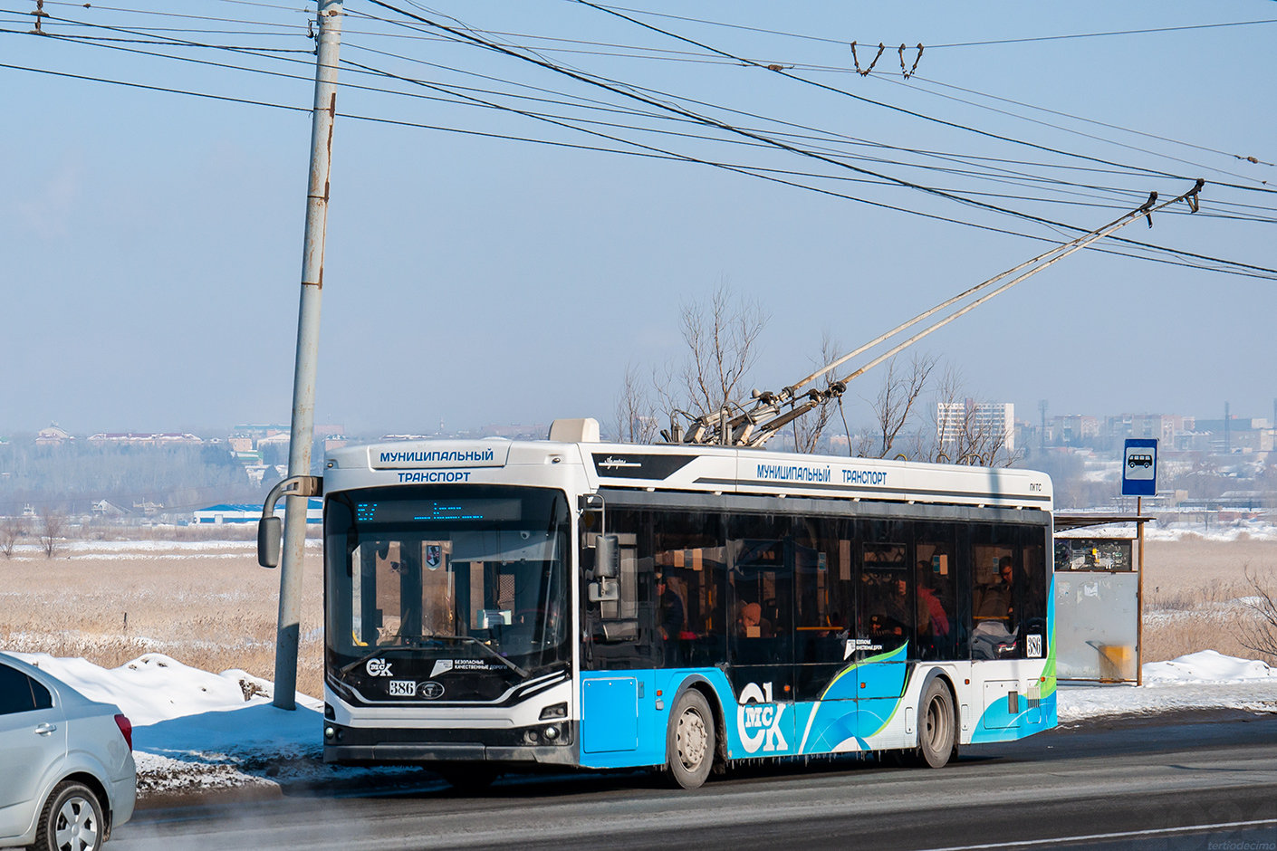 Омск, ПКТС-6281.00 «Адмирал» № 386