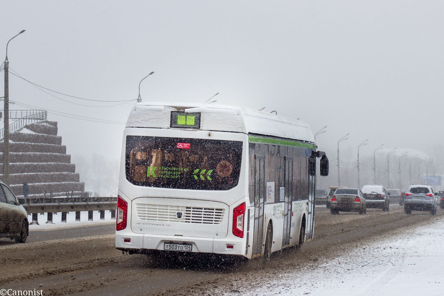 Красноярск, ЛиАЗ-6274 № Т 503 ТО 124