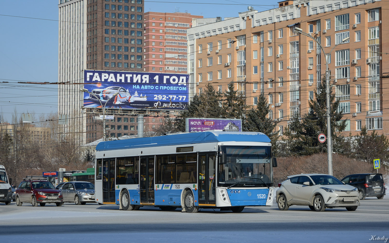 Novoszibirszk, UTTZ-6241.01 “Gorozhanin” — 1520