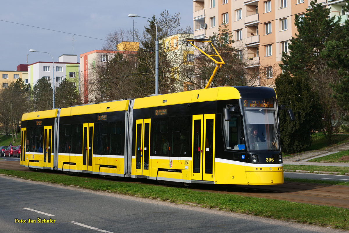 Пльзень, Škoda 40T ForCity Smart № 396