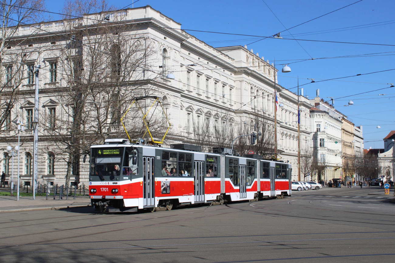 Брно, Tatra KT8D5R.N2 № 1701