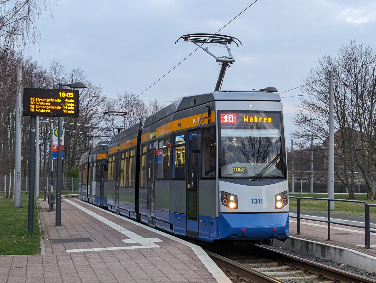 Лейпциг, Leoliner Fahrzeug-Bau Leipzig NGTW6L № 1311