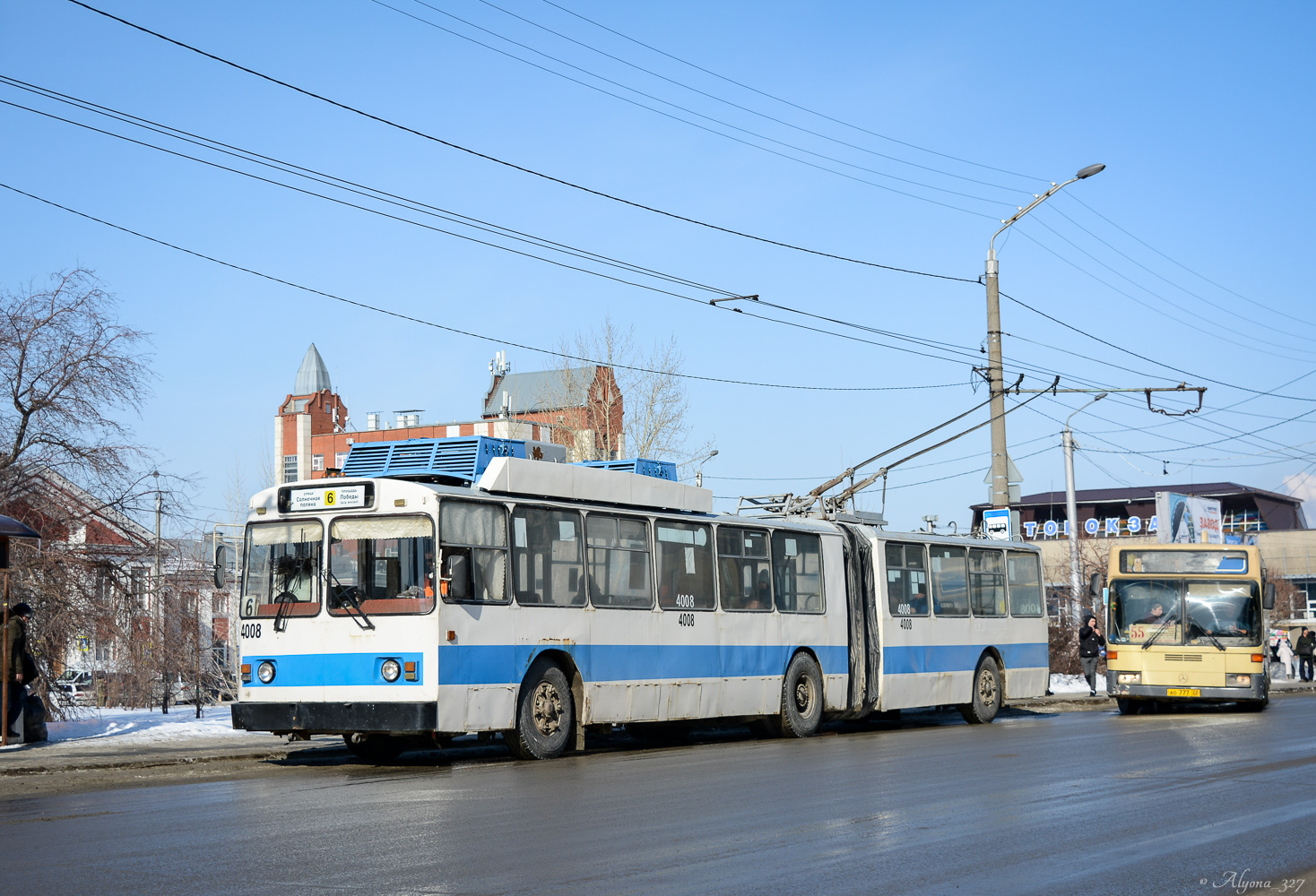 Барнаул, ЗиУ-683 КВР БТРМ № 4008