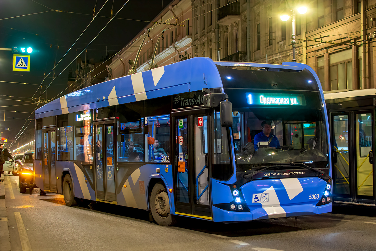 Санкт-Петербург, ВМЗ-5298.01 «Авангард» № 5003