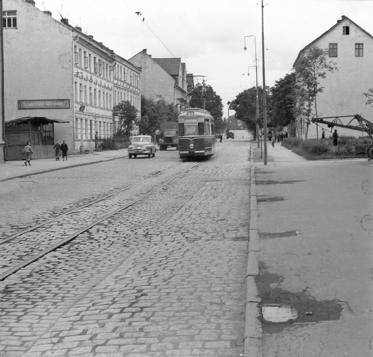 Калининград, Gotha T59E № 192; Калининград — Старые фото — Калининградский трамвай