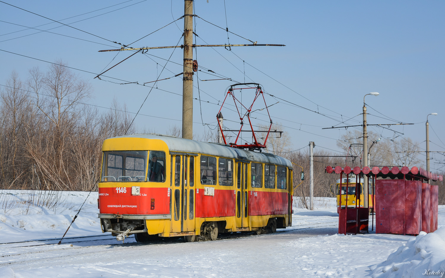 Barnaul, Tatra T3SU Nr. 1146
