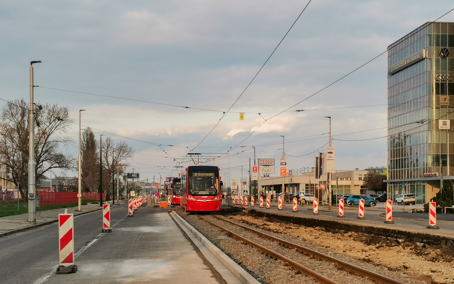 Братислава, Škoda 29T ForCity Plus № 7407; Братислава — Разные фотографии