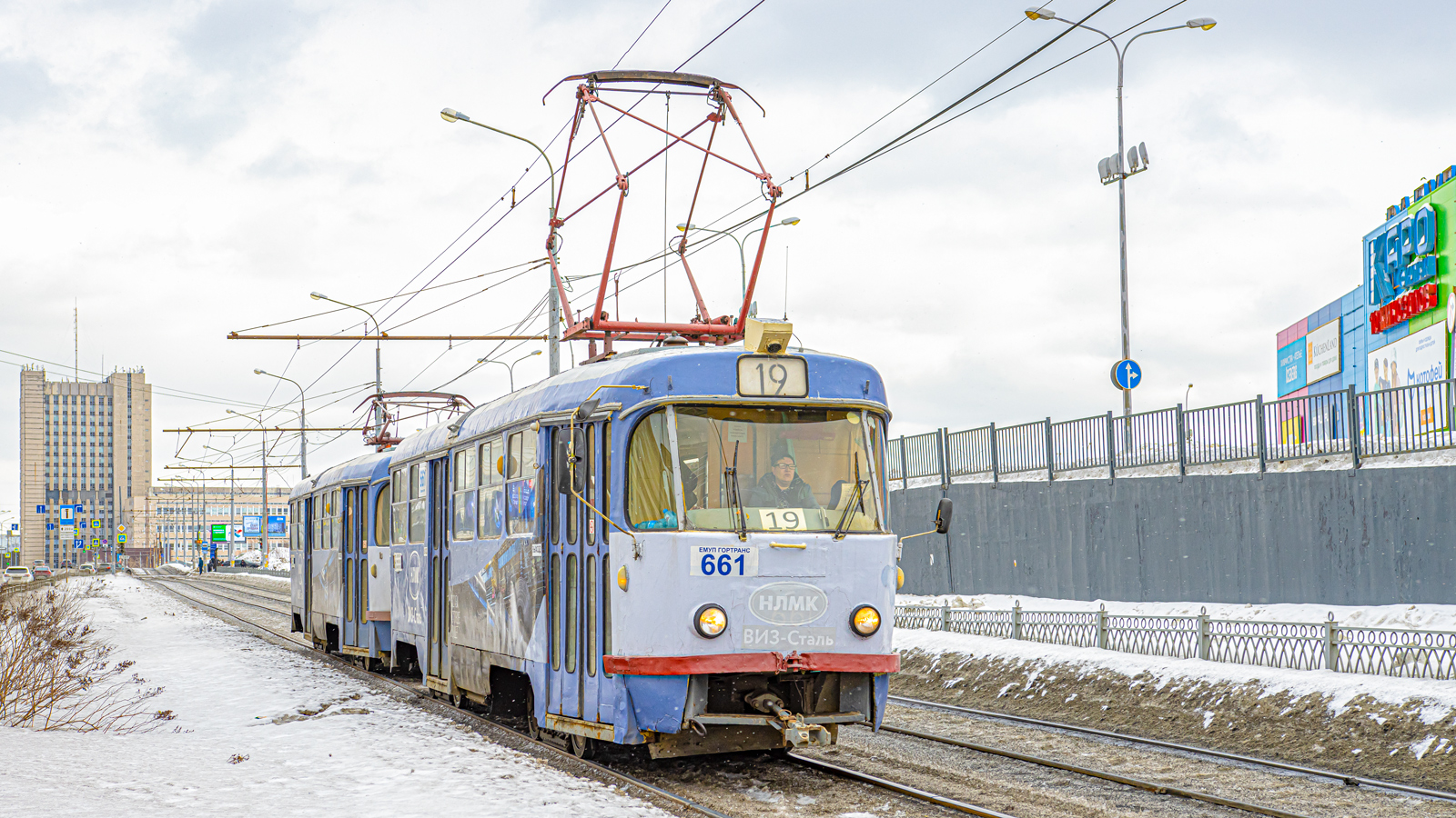 Екатеринбург, Tatra T3SU № 661