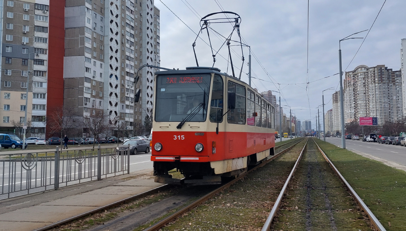 Kiiev, Tatra T6A5 № 315