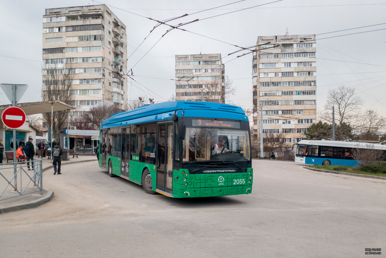 Севастополь, Тролза-5265.02 «Мегаполис» № 2055