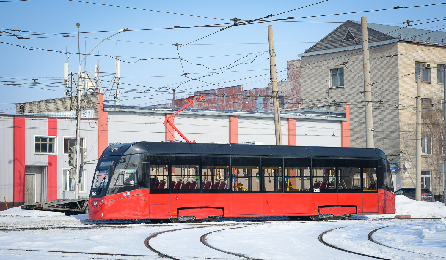 Barnaul, BKM 802E (T811) Nr. 3313 Barnaul, BKM 802E (T811) Nr. 3313