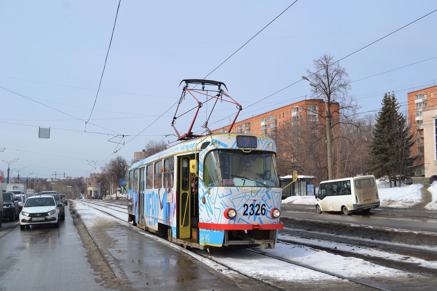 Izsevszk, Tatra T3K — 2326