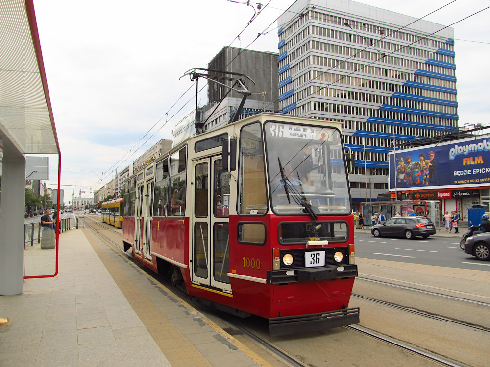 Варшава, Konstal 105Na № 1000
