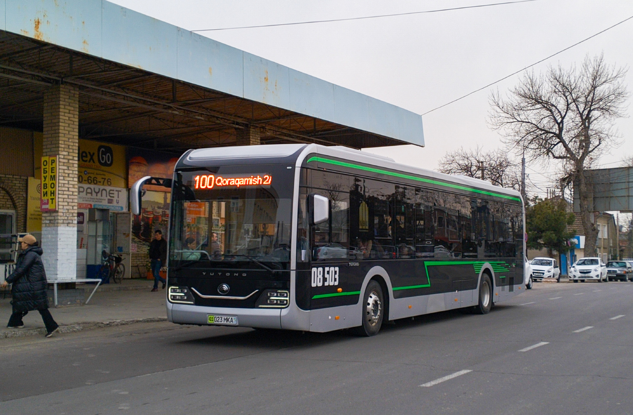 Ташкент, Yutong ZK6126BEVG № 08503