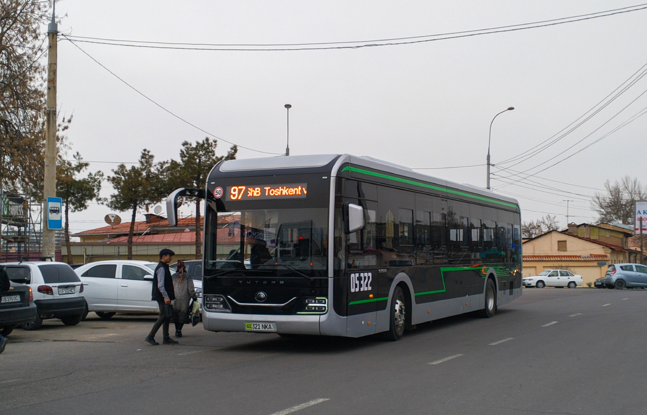 Tachkent, Yutong ZK6126BEVG N°. 05322