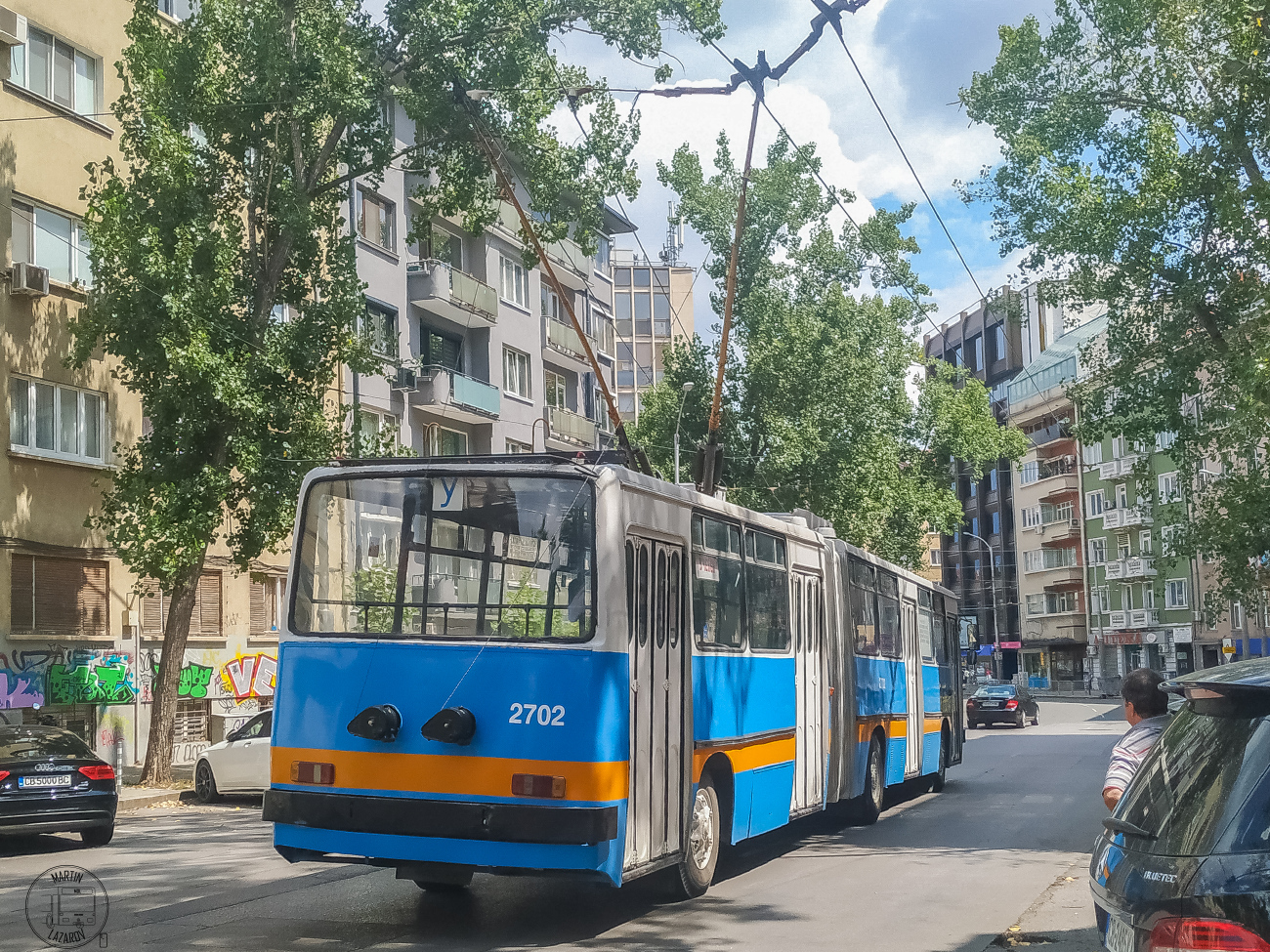 София, Ikarus 280.92 № 2702; София — Происшествия