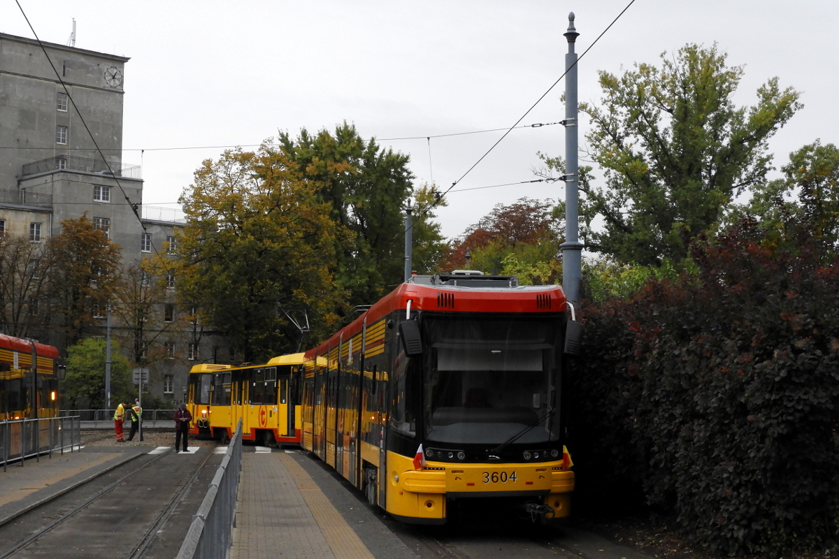 Варшава, PESA Jazz 128N № 3604; Варшава — Происшествия