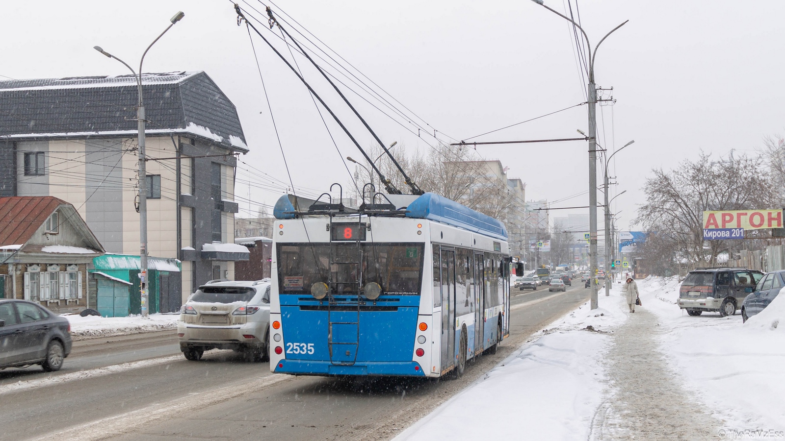 Новосибирск, УТТЗ-6241.01 «Горожанин» № 2535