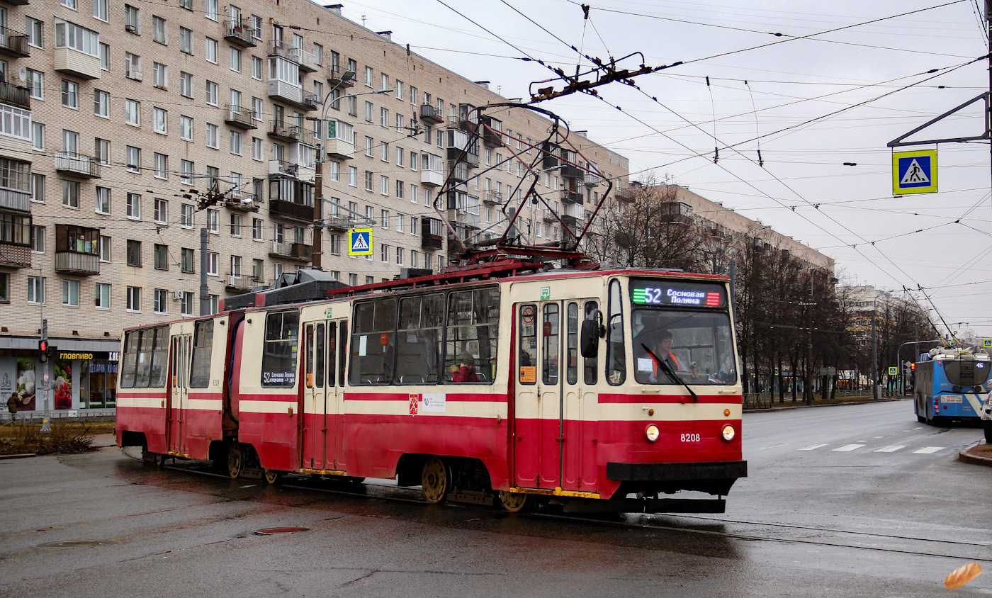 Санкт-Петербург, ЛВС-86К № 8208 Санкт-Петербург, ЛВС-86К № 8208