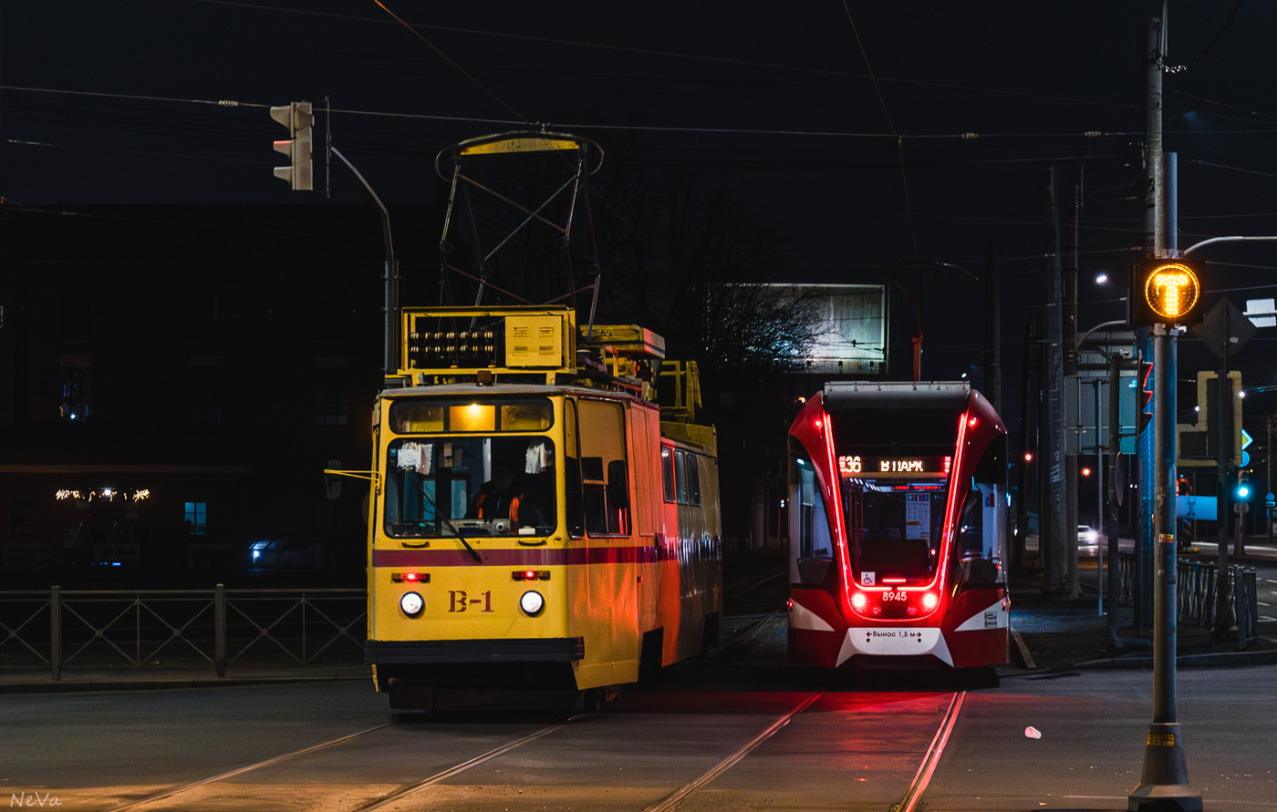 Sankt Petersburg, TS-7A Nr. В-1; Sankt Petersburg, 71-923M “Bogatyr-M” Nr. 8945