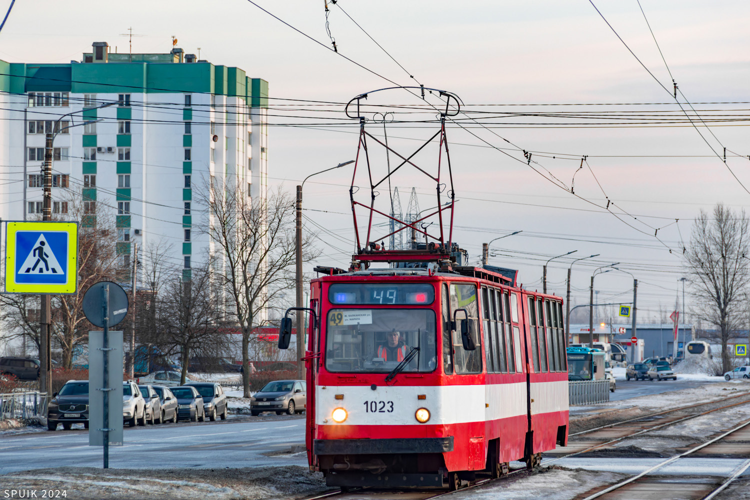 Санкт-Петербург, ЛВС-86К № 1023